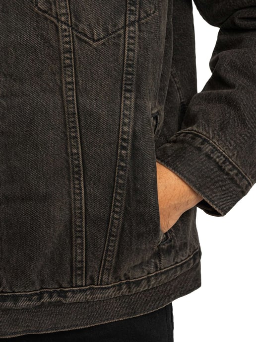 Levi's Relaxte Sherpa-Jas, Zwart - Image 4