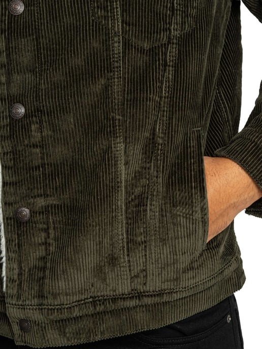 Levi's Truckerjack Van Sherpa-Koord Type 3, Bruin - Image 5
