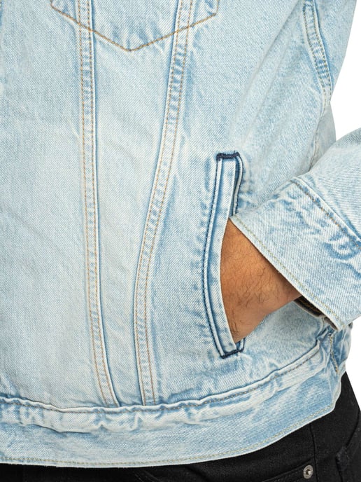 Levi's Type 3 Sherpa Trucker Jacket, Blauw - Image 5
