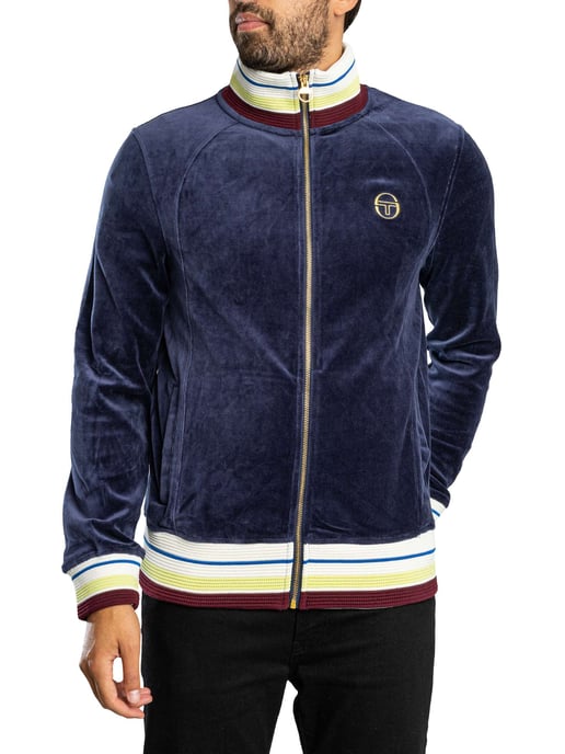 Sergio Tacchini Sartori Velours Trainingsjack, Blauw - Image 2