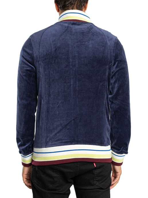Sergio Tacchini Sartori Velours Trainingsjack, Blauw - Image 3