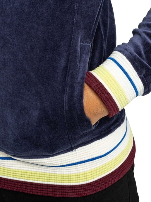 Sergio Tacchini Sartori Velours Trainingsjack, Blauw - Image 4