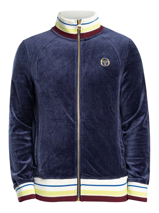 Sergio Tacchini Sartori Velours Trainingsjack, Blauw - Image 6