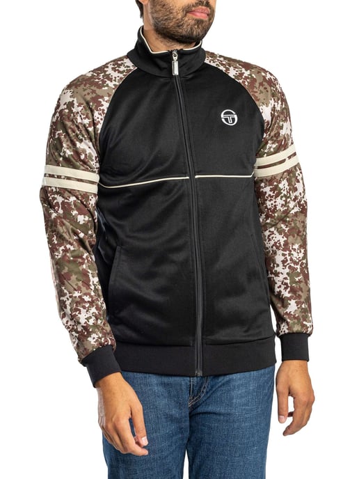 Sergio Tacchini Logo Trainingsjack, Zwart - Image 1