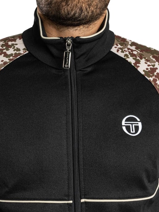Sergio Tacchini Logo Trainingsjack, Zwart - Image 5