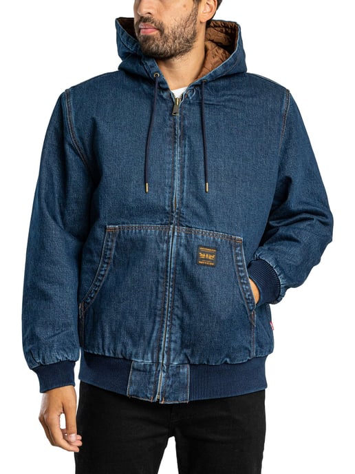Levi's Potrero Denim Jas Met Capuchon, Blauw - Image 2