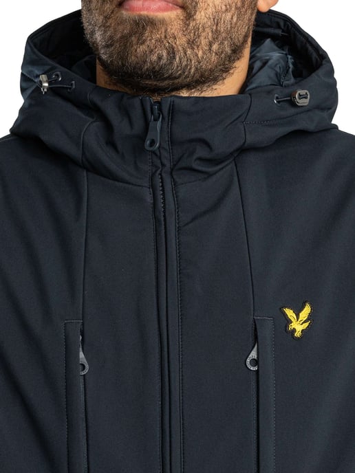 Lyle & Scott Gewatteerde Softshelljas, Blauw - Image 5