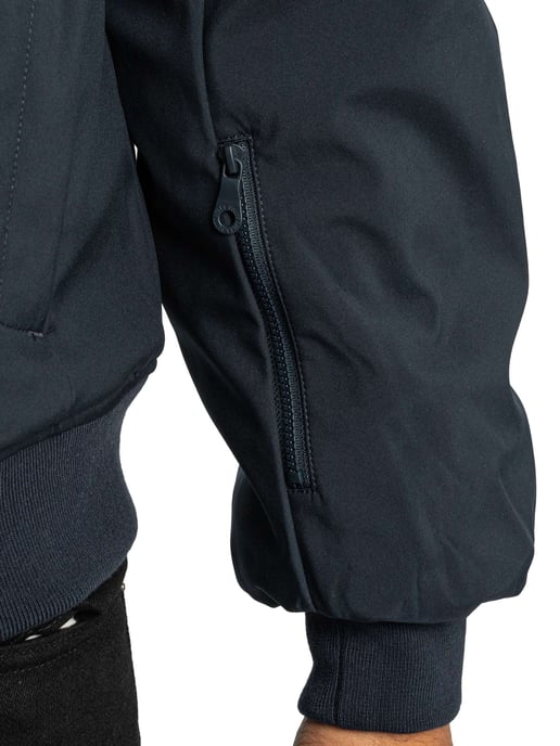 Lyle & Scott Gewatteerde Softshelljas, Blauw - Image 6