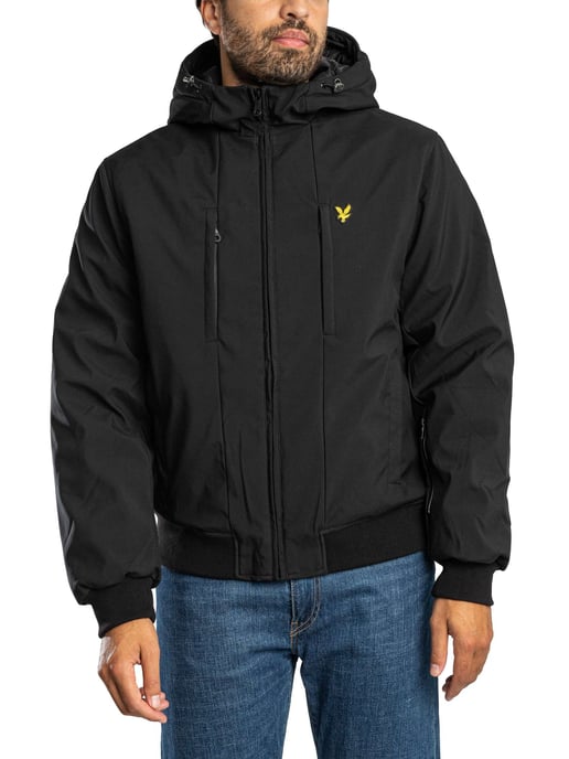 Lyle & Scott Gewatteerde Softshelljas, Zwart - Image 2