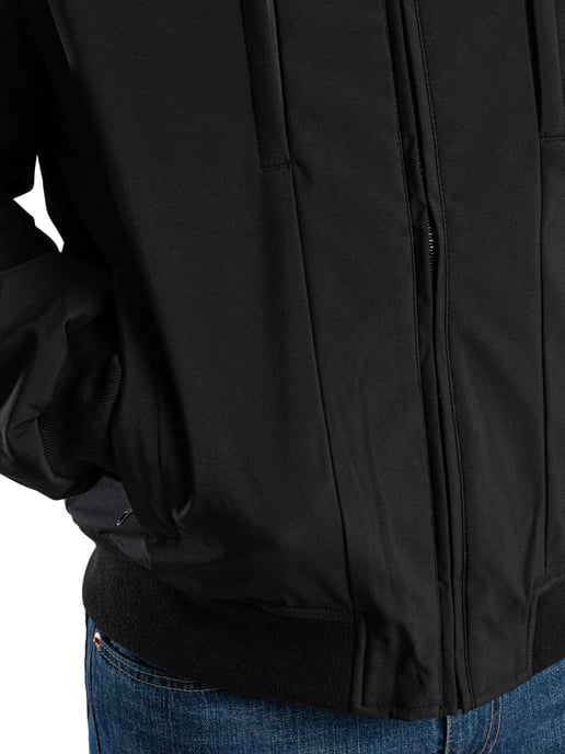 Lyle & Scott Gewatteerde Softshelljas, Zwart - Image 4