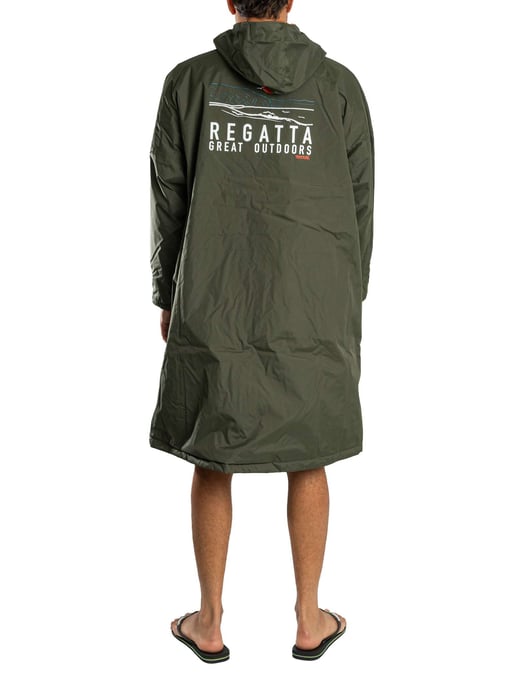 Regatta Waterproof Changing Robe, Green - Image 3