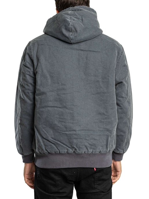 Levi's Potrero Denim Jas Met Capuchon, Grijs - Image 3