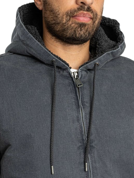 Levi's Potrero Denim Jas Met Capuchon, Grijs - Image 5