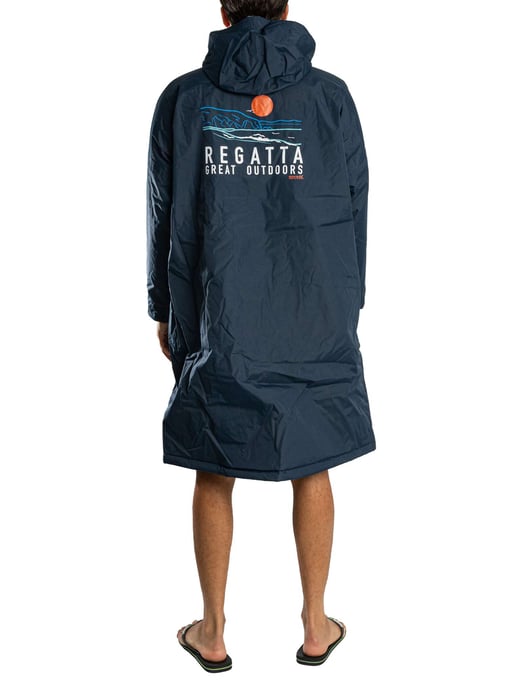 Regatta Waterproof Changing Robe, Blue - Image 3