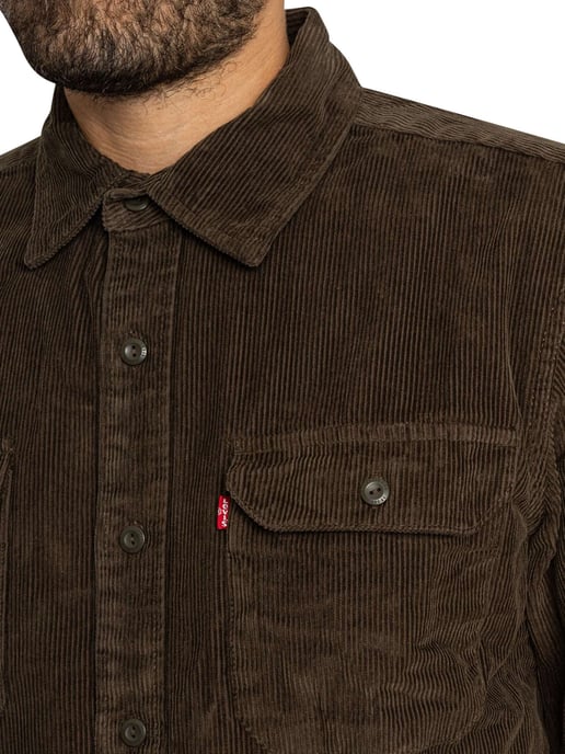Levi's Klassiek Werkhemd, Bruin - Image 4