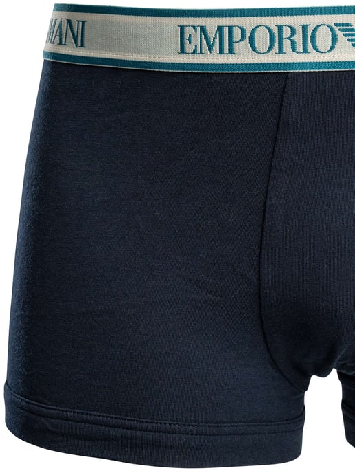 Emporio Armani Trunk 3-Pack, Blauw - Image 3