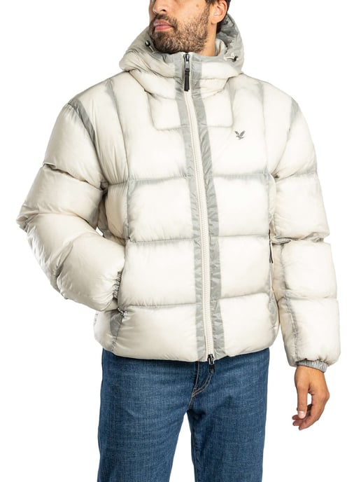 Lyle & Scott Transparante Gewatteerde Jas, Beige - Image 2