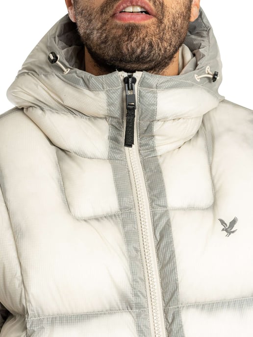 Lyle & Scott Transparante Gewatteerde Jas, Beige - Image 5