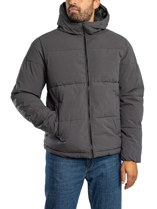 Jack & Jones Galaxy Gewatteerde Jas, Grijs - Image 2