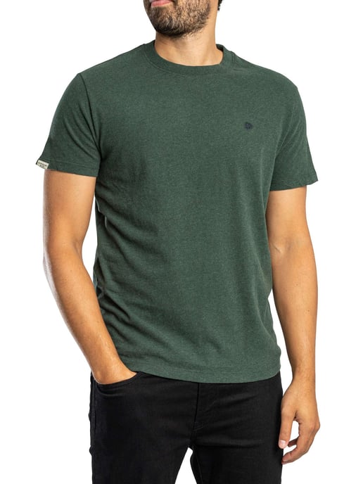 Superdry Essentieel SDCO Logo EMB T-Shirt, Groen - Image 2