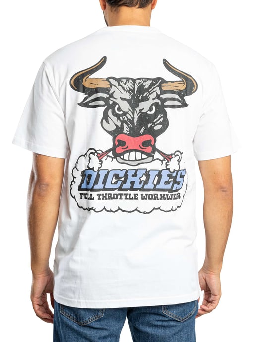 Dickies Lakeridge T-Shirt, Wit - Image 3