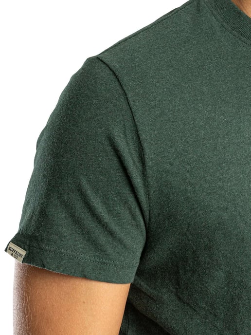 Superdry Essentieel SDCO Logo EMB T-Shirt, Groen - Image 5