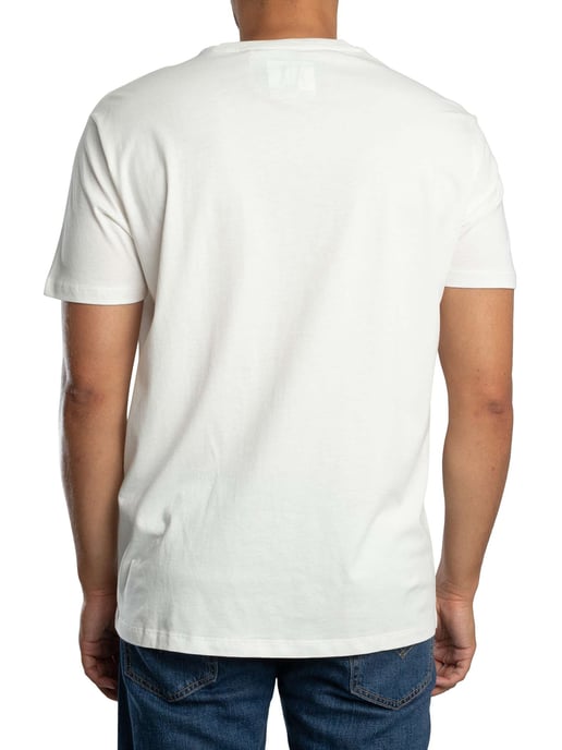 Armani Exchange T-Shirt Met Groot Borstlogo, Wit - Image 3