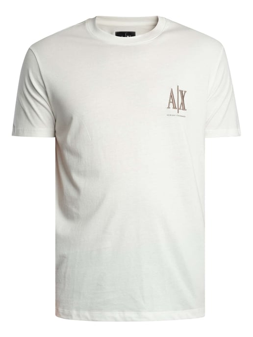 Armani Exchange T-Shirt Met Groot Borstlogo, Wit - Image 5