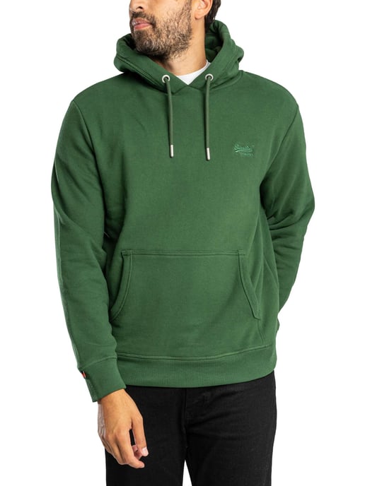 Superdry Essential-Hoodie Met Logo-Pullover, Groen - Image 2