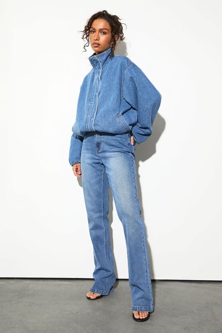 The Tall Mid Waist Baby Bootcut - Image 2