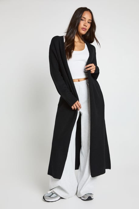 Super Soft Longline Knitted Maxi Cardigan - Image 3