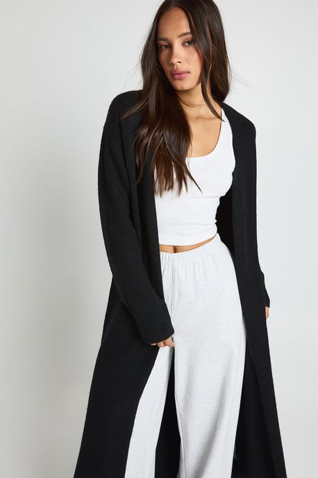 Super Soft Longline Knitted Maxi Cardigan - Image 4