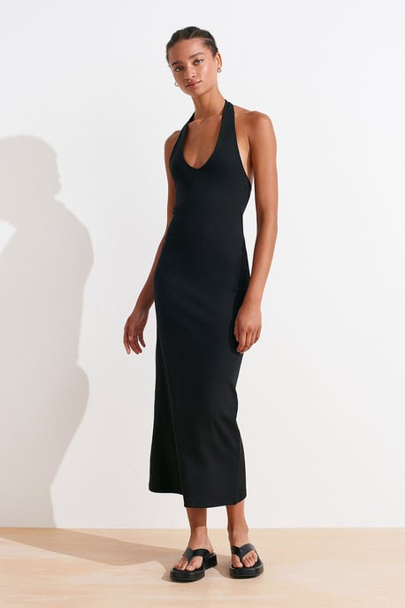 Women's Halter Neck Bodycon Midi Dress - Image 5