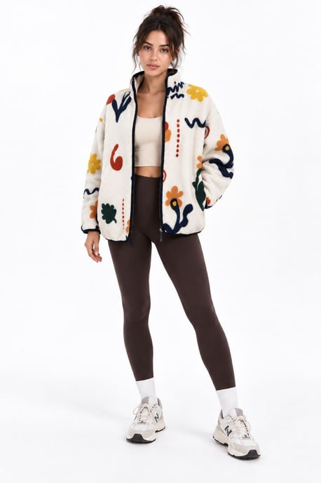 Women's Cotton-Blend Sweatshirt - Image 5