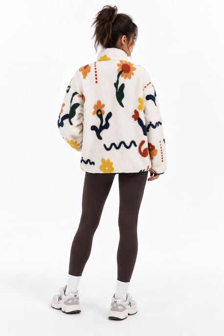 Women's Cotton-Blend Sweatshirt - Image 6