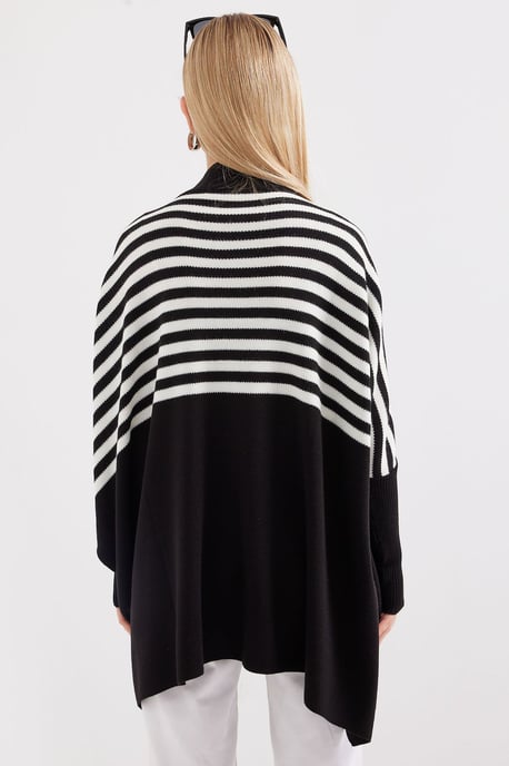 Oversized Acrylic Crew Neck Jumper - Image 6