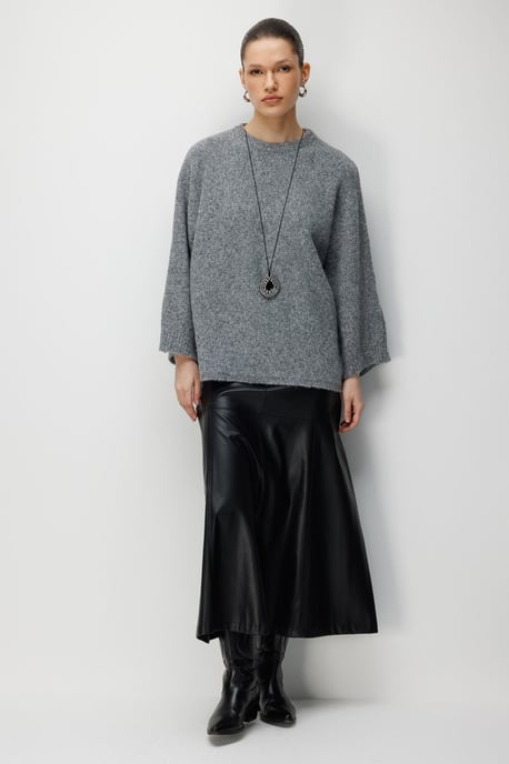 Dames Oversized Sweater met Ronde Hals - Image 2