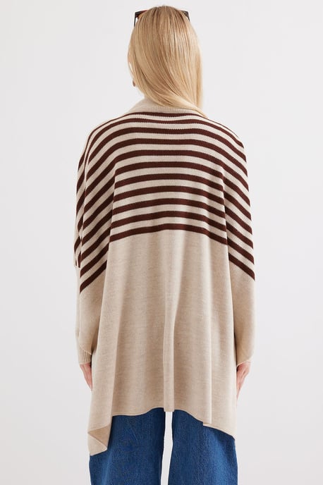 Oversized Acrylic Crew Neck Jumper - Image 6