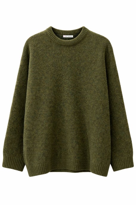 Dames Oversized Ronde Hals Trui - Image 1