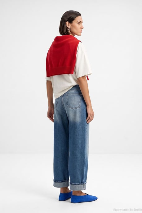 Women's Cotton Jeans - Image 2