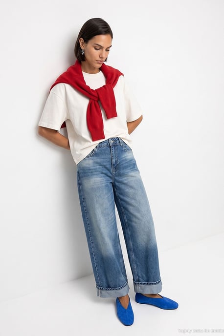 Women's Cotton Jeans - Image 4