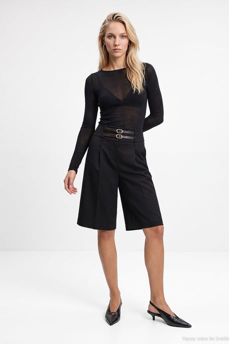 Dames Op Maat Gemaakte Pull-On Shorts - Image 1