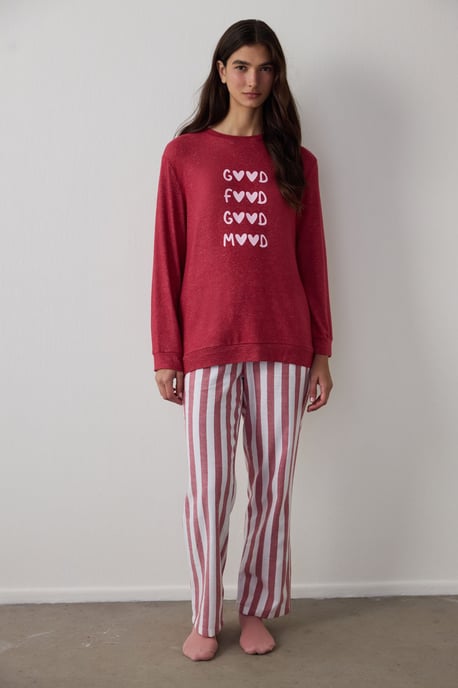 Goede Sfeer Gestreepte Pyjamabroek - Image 3