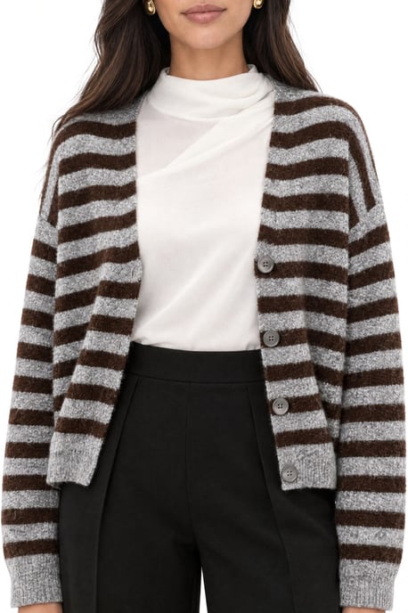 Cotton Blend Cardigan - Image 4