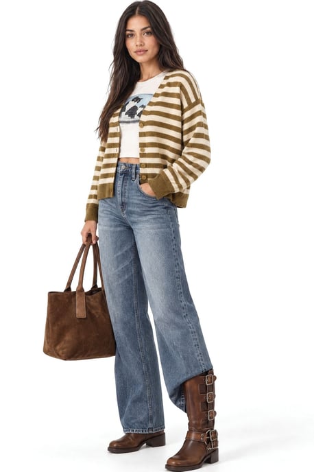 Katoenen Blend Cardigan - Image 3