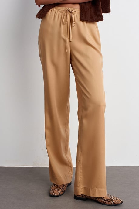 Dames Tencel Wijdvallende Broek - Image 2