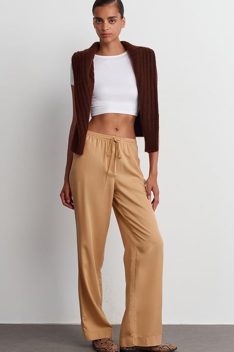 Dames Tencel Wijdvallende Broek - Image 4