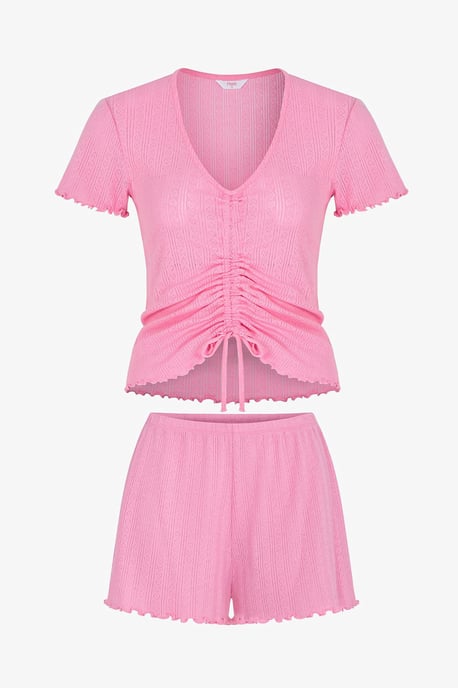 Rosalie Pointel Korte Mouw Shorts Pyjama Set - Image 5
