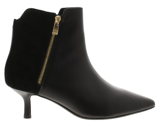 Clarks Womens Ankle Boots Violet 55 Zip Black Leather Zip black - Image 2