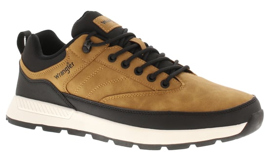 Wrangler Mens Casual Shoes Timo Lace Up tan - Image 1